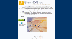 Desktop Screenshot of discoverhopehere.com